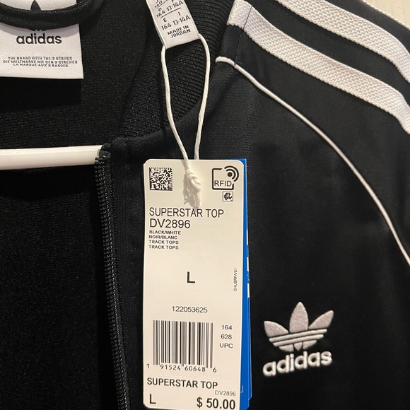 Adidas Superstar Top Jacket (youth size) - Picture 6 of 8
